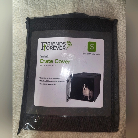 Friends Forever Small Dog Crate Cover NWT | Pet Kennel Cover | Puppy Supplies - Picture 1 of 4